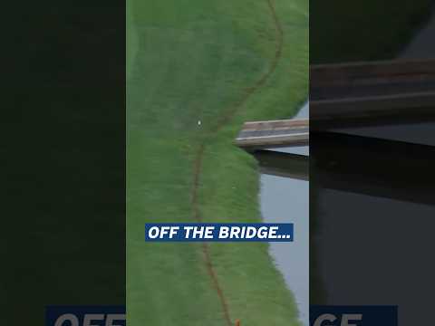 Celine Boutier Gets the Luckiest Bounce of the Day 🤯