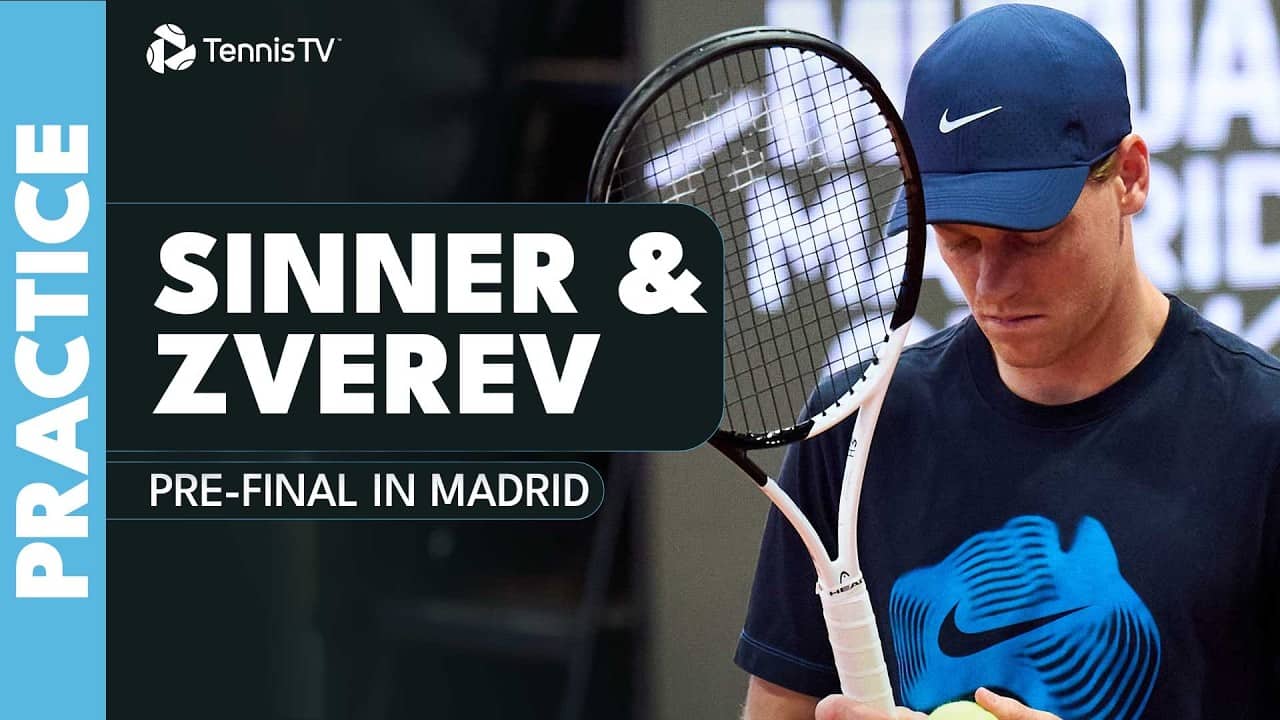 Jannik Sinner & Alexander Zverev Prepare For Title Showdown | Madrid 2026