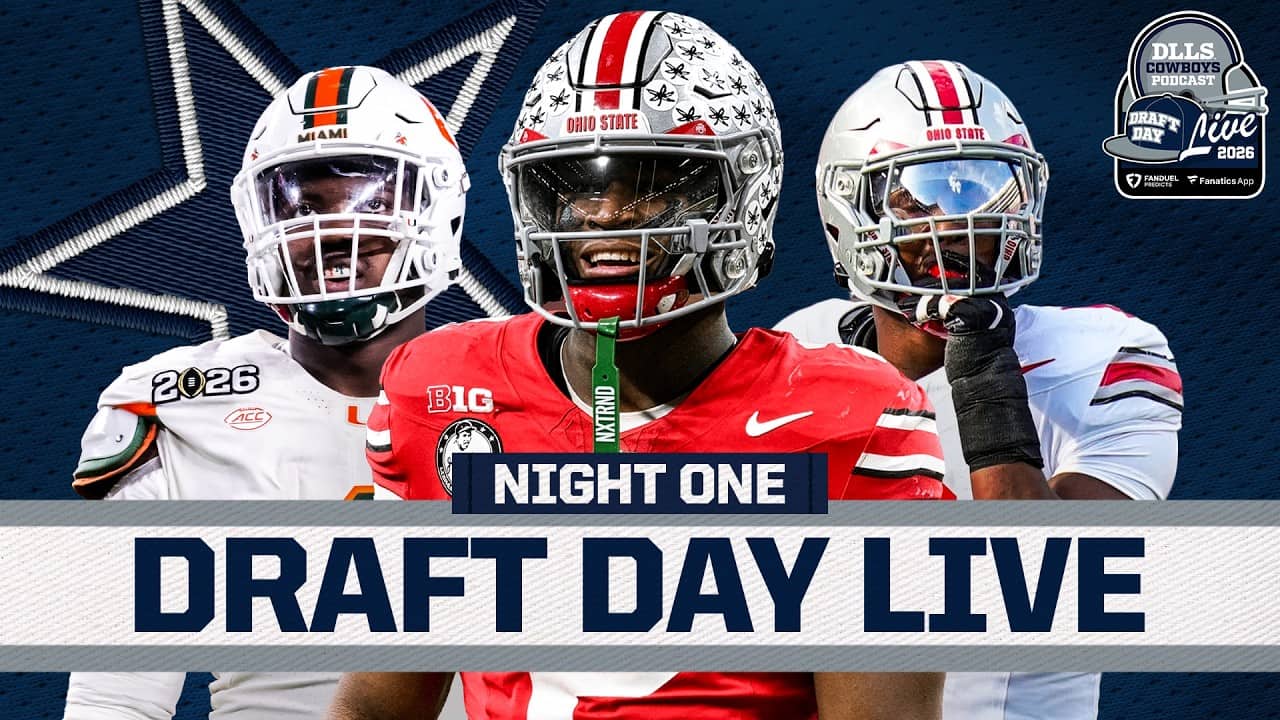 Dallas Cowboys Select Caleb Downs & Malachi Lawrence In First Round Of 2026 NFL Draft