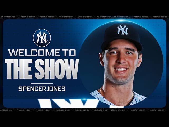 Top Yankees prospect Spencer Jones gets the call to the show! (83 HR in MiLB 💪)