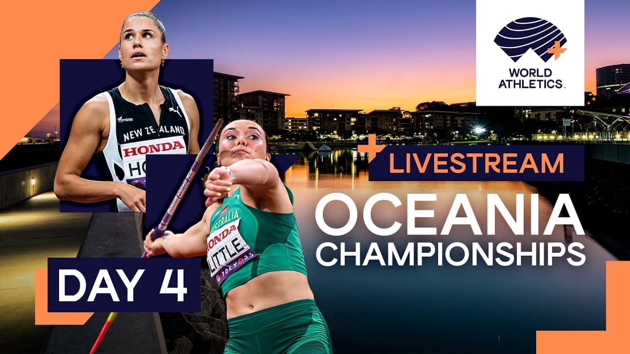 Livestream | Oceania Athletics Championships 2026 - Day 4