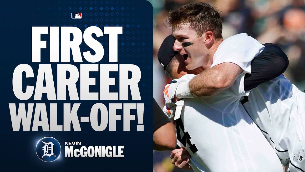 McGONIGOGGLES ON 🥽 Kevin McGonigle WALKS IT OFF for the Tigers 🐯 (FULL 9th inning!)