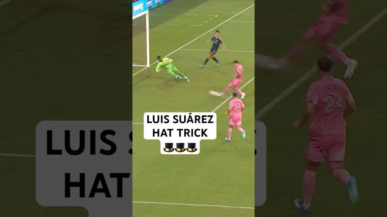 Luis Suárez completes HAT TRICK and @intermiamicf comeback!😱