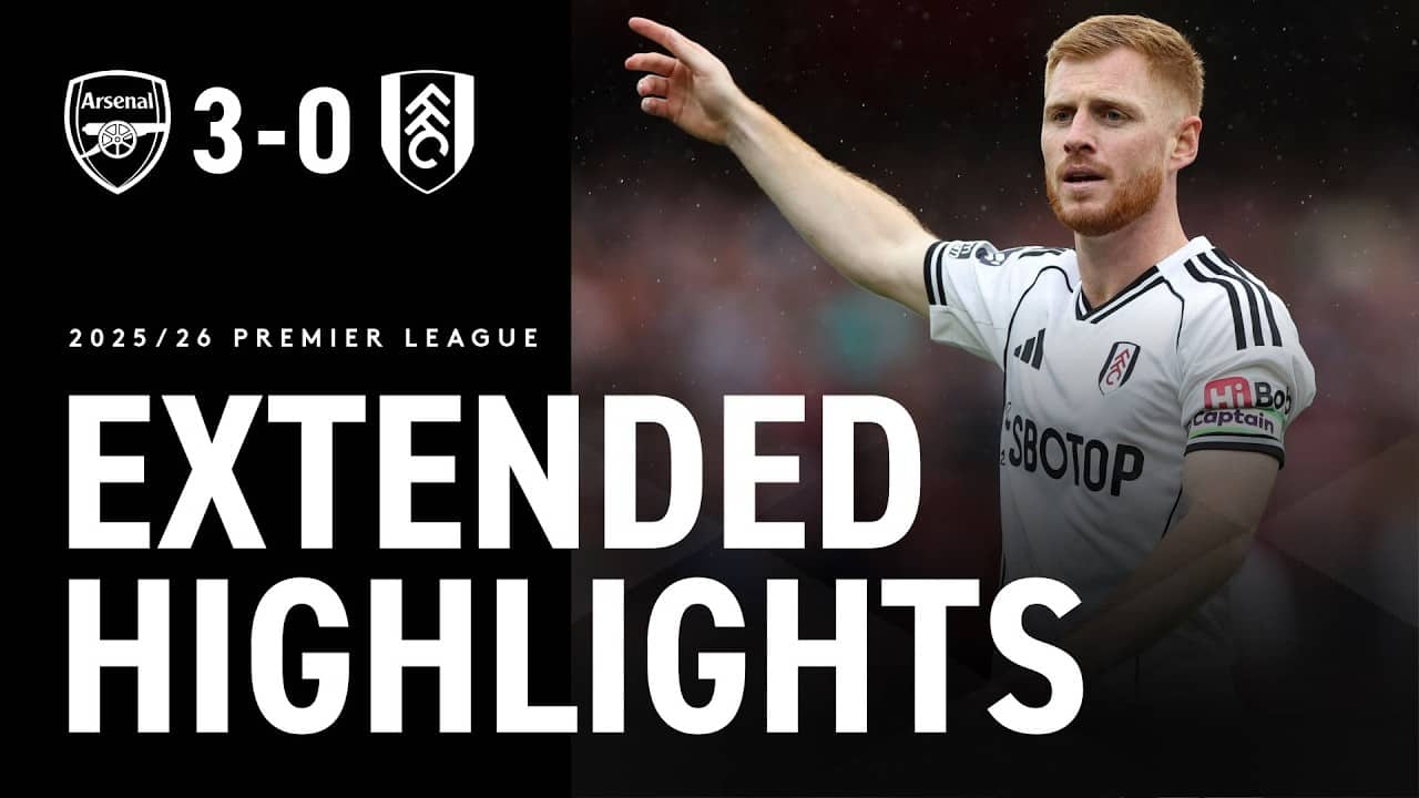 EMIRATES LOSS | EXTENDED HIGHLIGHTS | ARSENAL 3-0 FULHAM