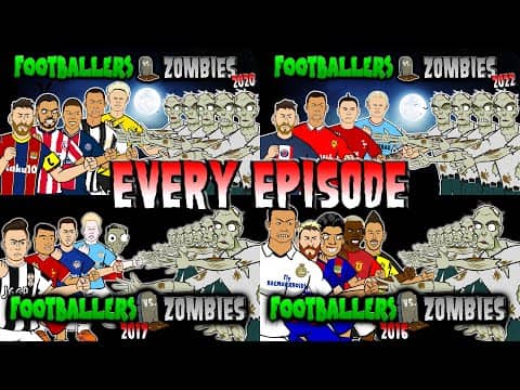 Footballers vs Zombies - EVERY EPISODE! (Halloween 2025)