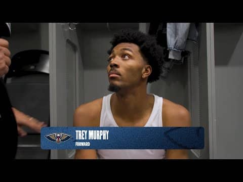 Trey Murphy interview | Pelicans-Mavericks Postgame 11/5/2025