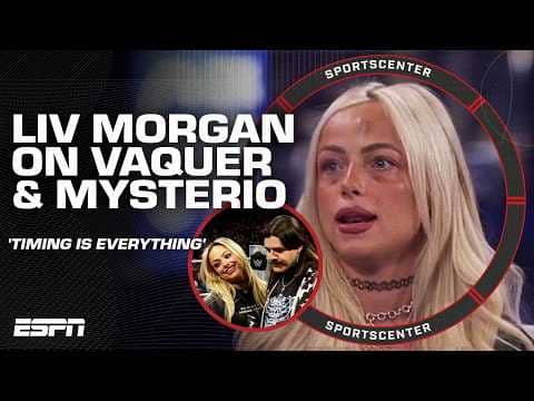Liv Morgan dodges marriage question about Dominik Mysterio ahead of WrestleMania 42 👀 | SportsCenter
