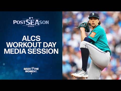 Mariners ALCS Workout Day News Conference: Logan Gilbert