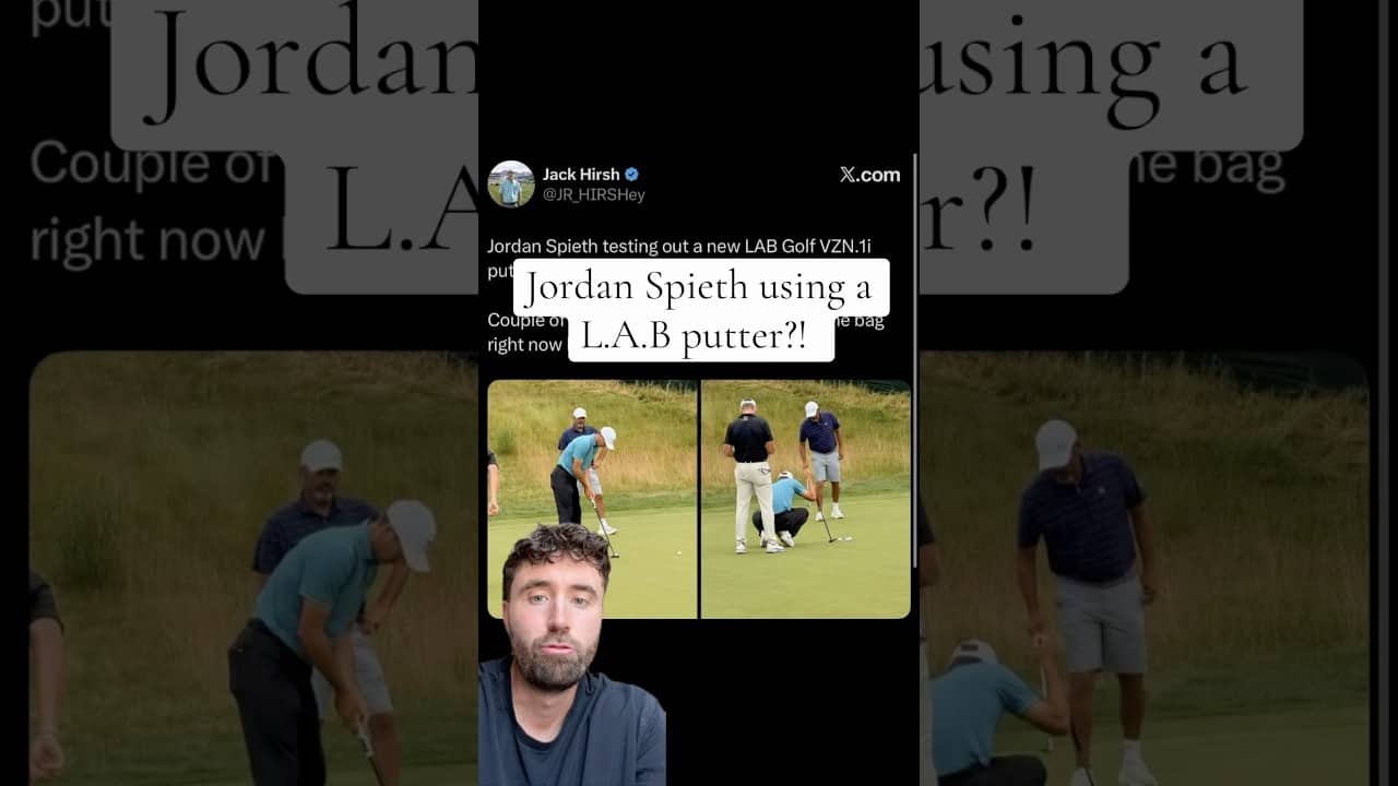 Jordan Spieth Spotted using a L.A.B. Putter! 🤯