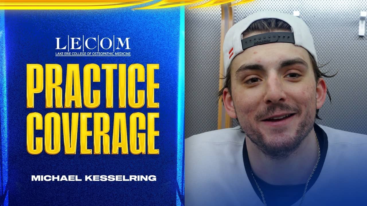 "I'll Be Ready To Go" | Michael Kesselring On Potentially Playing In Game 6 | Buffalo Sabres