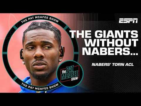 Is the MetLife TURF to blame for Malik Nabers' torn ACL? Adam Schefter says... | The Pat McAfee Show