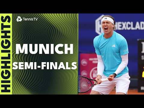 Zverev Takes On Cobolli, Shelton Vs Molcan | Munich 2026 Day Semi-Final Highlights