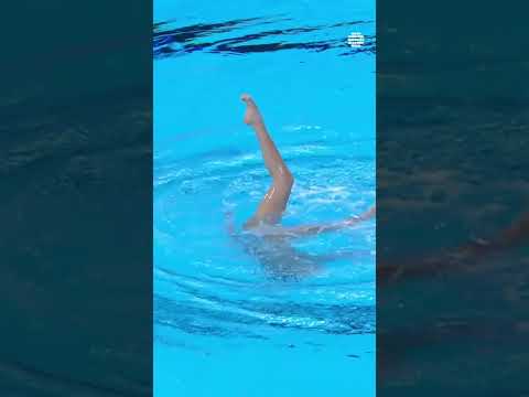World Champion XU Huiyan’s Jaw-Dropping Artistic Swim at AQUA Singapore 2025