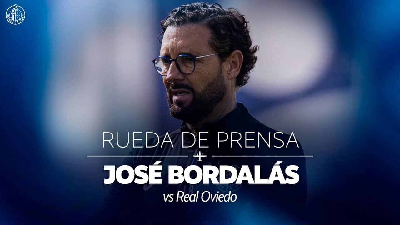 Rueda de prensa de José Bordalás previa al encuentro frente al Real Oviedo