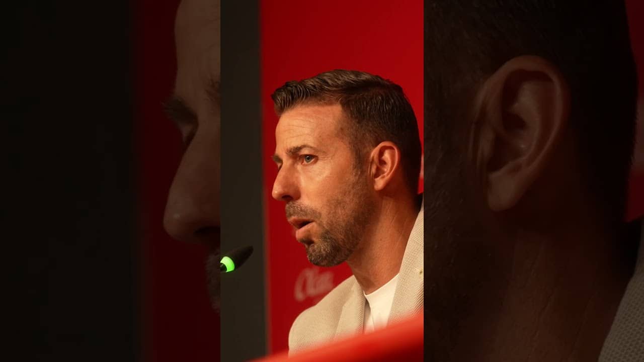 Luis García: "Hay que meter ilusión, energía, intensidad, ambición y exigencia" ❤️🖤