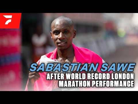 Sabastian Sawe runs WORLD RECORD Marathon at 2026 London Marathon