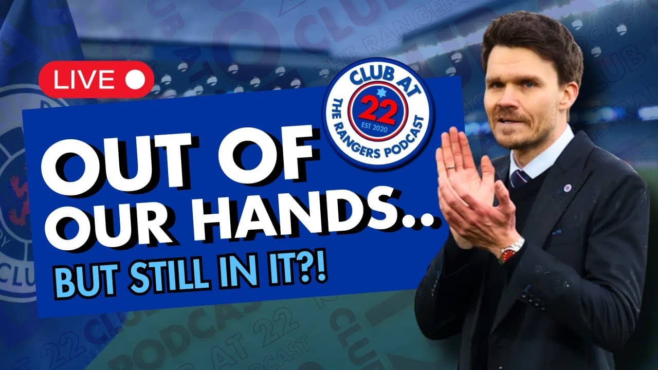 Out of Our Hands… But Still in It? | Club Deck Corner | LIVE Tue 24th Feb 8pm.