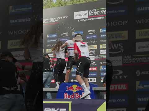 Celebrating the CFR way 😎 #shorts #ridecannondale #cannondale #mtb