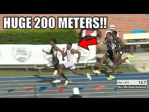 Men's 200 Meters Was CRAZY! || Noah Lyles Drops A Bomb & Tate Taylor MAKES HISTORY!