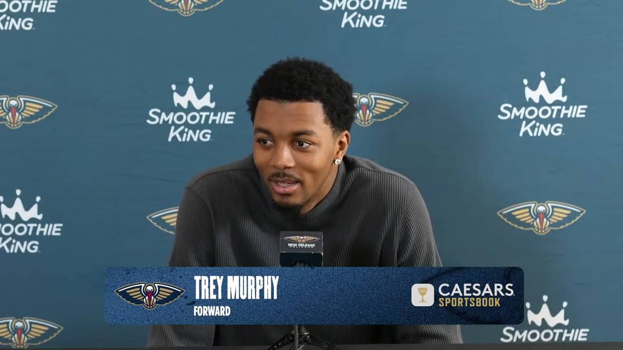 Trey Murphy III | Pelicans End-of-Season Press Conference (2025-26)