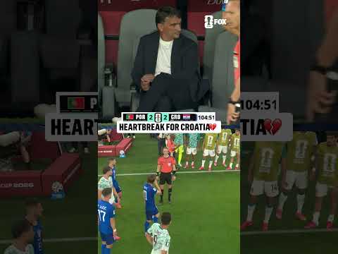 One of the most dramatic moments of this FIFA World Cup did not go Zlatko Dalic and Croatia's favor