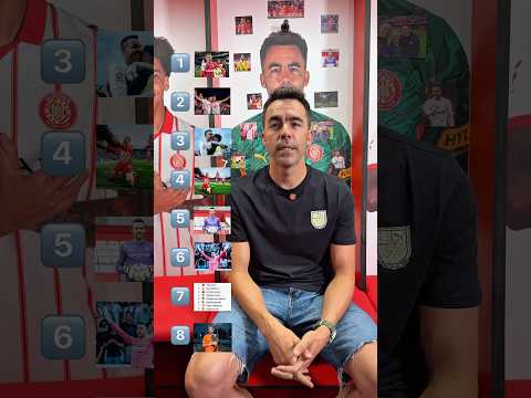 📊 Juan Carlos ordena 8 moments amb la samarreta del Girona