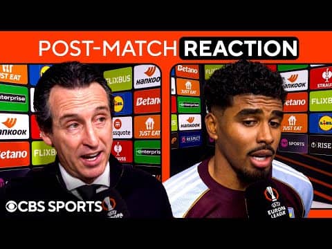 "NEEDED those points" Emery on Aston Villa VICTORY over Maccai Tel-Aviv ➕ Maatsen, Lazetić & MORE