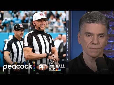 NFL 'continuing process' toward bringing in replacement officials | Pro Football Talk | NFL on NBC