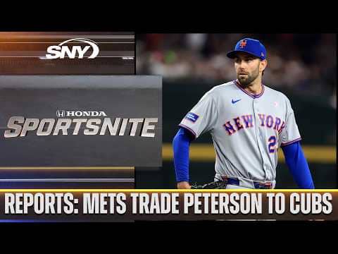 Mets trade David Peterson to the Cubs | SportsNite