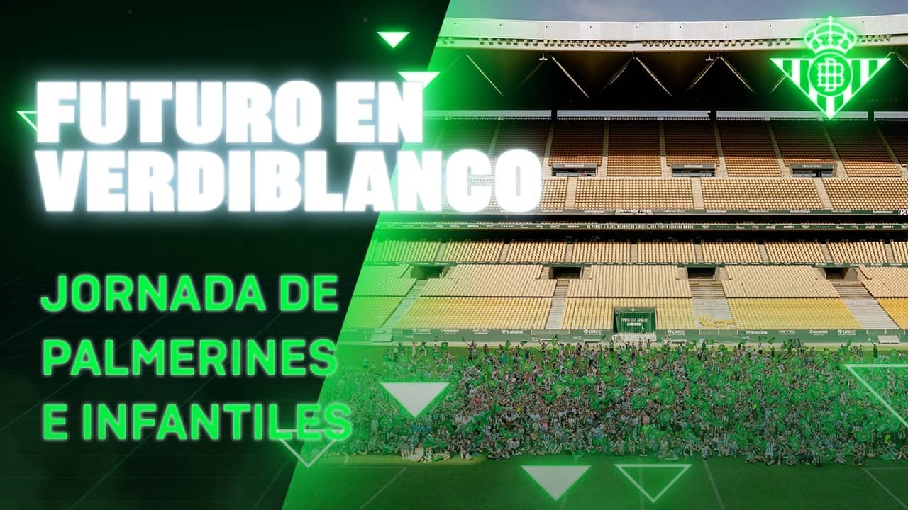 ¡Un día MÁGICO con nuestros socios PALMERINES e INFANTILES! 🌴🏡  | Real BETIS Balompié