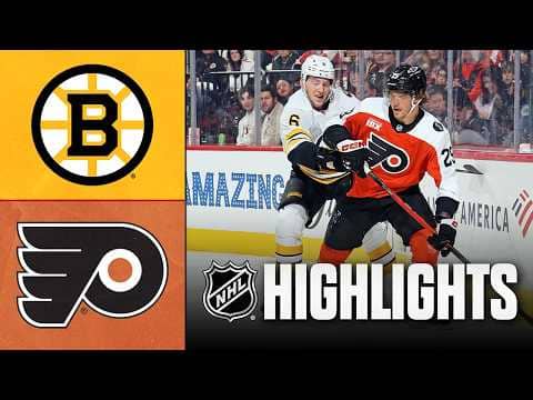 Bruins vs. Flyers | NHL Highlights | February 28, 2026