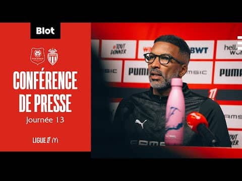 📽🎙 J13 | Stade Rennais F.C. / AS Monaco - Conférence de presse d'avant-match