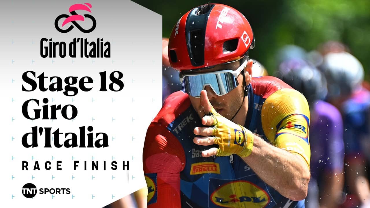 DETERMINED FINISH! 👏 | 2026 Men's Giro d'Italia Stage 18 Final KM's | TNT Sports Cycling