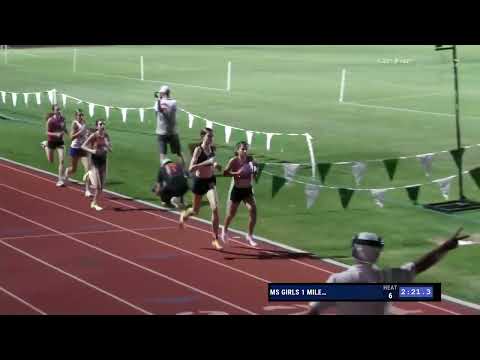 4:40.98! Angelina Alder Runs 12 Year Old Mile World Record!