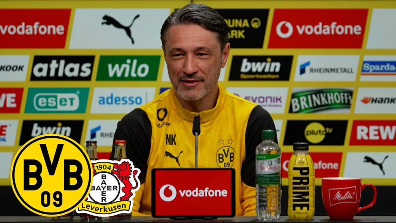 "Fabio hat nochmal eine Schippe draufgelegt" | PK mit Niko Kovac | BVB - Bayer Leverkusen