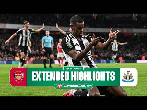 Arsenal vs. Newcastle United: Extended Highlights | Carabao Cup | CBS Sports Golazo