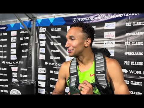 Donavan Brazier Talks Move To Denver, Fitness After 3rd Place In Prefontaine Class 800m