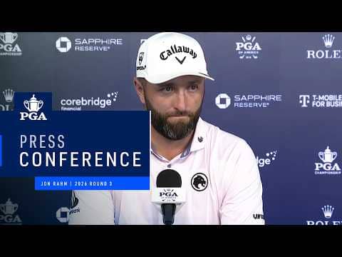 Jon Rahm's Press Conference | 2026 PGA Championship Round 3