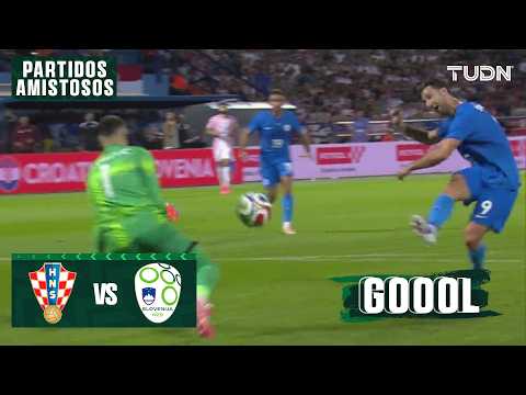 ¡ERROR Y LO EMPATAN! Croacia vs Eslovenia | Amistoso Internacional - Rumbo al Mundial 2026 | TUDN