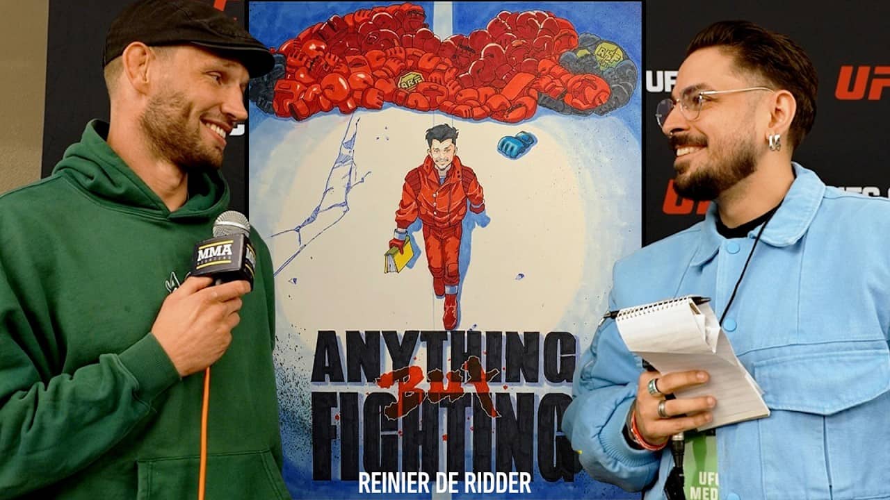 Reinier de Ridder Answers Random Questions | Anything But Fighting | MMA Fighting