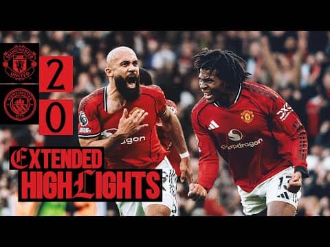 Derby Day VICTORY! 🔴 | Man Utd 2-0 Man City | EXTENDED Highlights