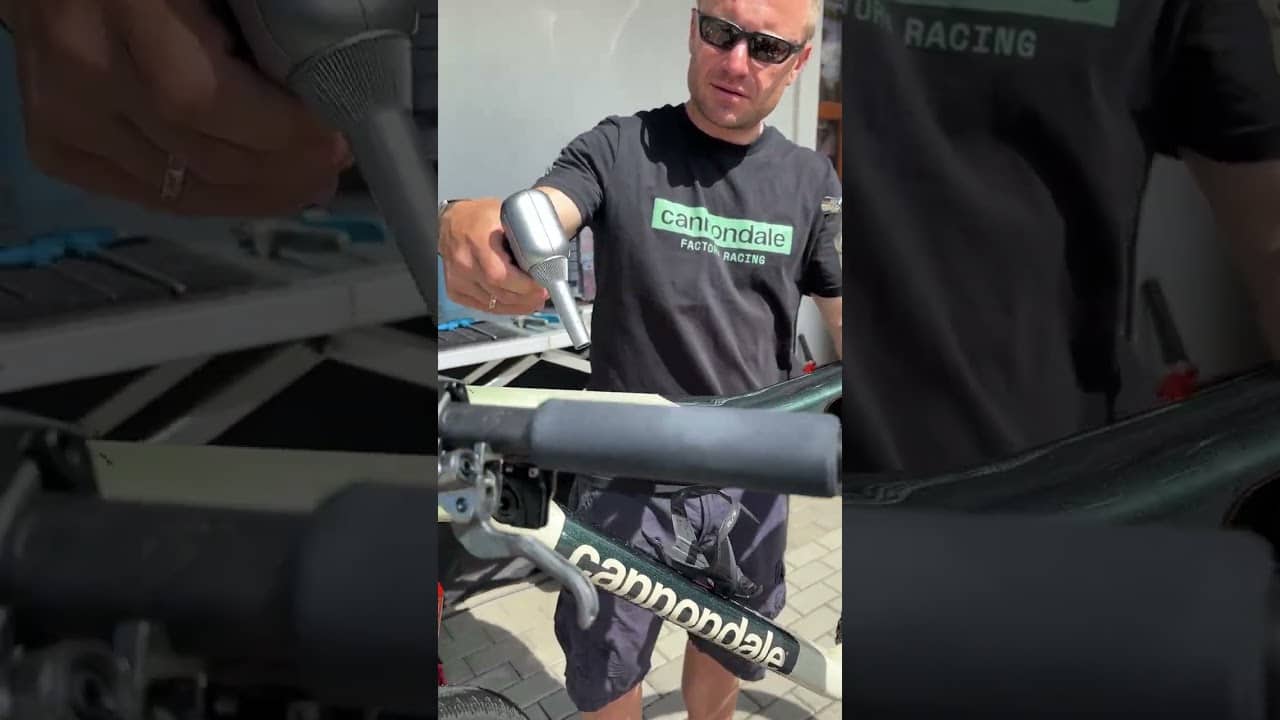 SCALPEL BIKE DRY TIME 🙌 #shorts