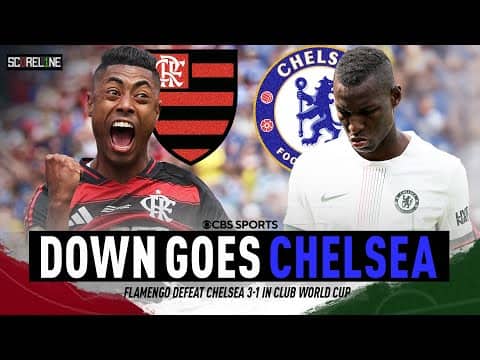 Flamengo COMEBACK Win Against Chelsea In Club World Cup | Nicolas Jackson SENT OFF | Scoreline