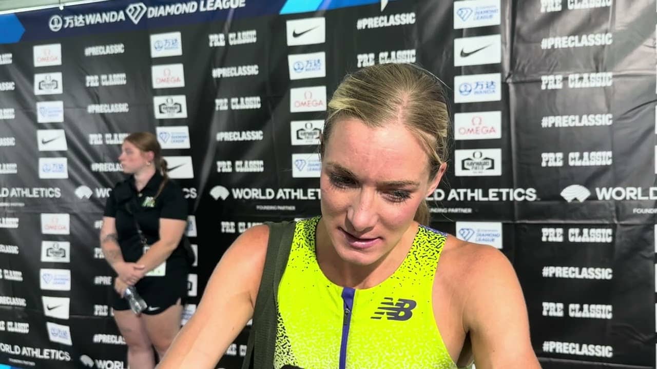 Emma Coburn on rounding back into form and balancing parenthood. 