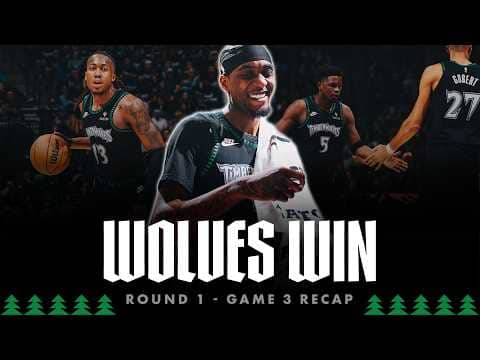 Wolves ROUTE Denver | 2-1 Series Lead | Jaden McDaniels Shines & Ayo Dosunmu Playoff Career-High