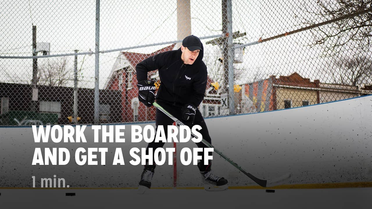 Work The Boards and Get a Shot Off