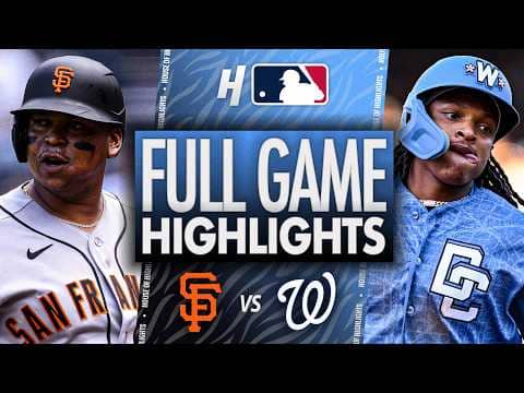 San Francisco Giants vs Washington Nationals - FULL GAME HIGHLIGHTS 🔥 April 18, 2026 MLB Season