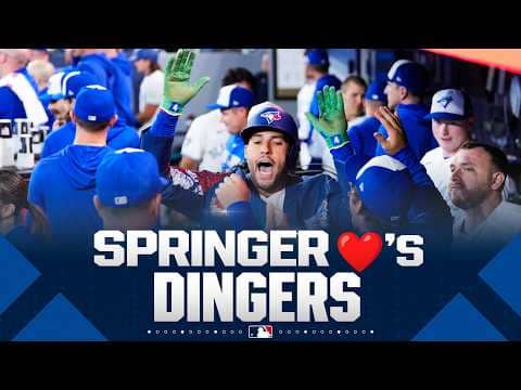 George Springer hits a home run in back-to-back games for the Blue Jays 🔥 (Don't let him heat up!)