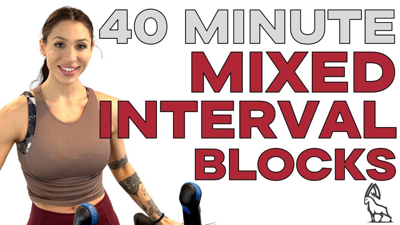 40-Minute Mixed Interval Run | Treadmill Follow-Along with Coach Rachael