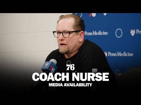 Philadelphia 76ers Postgame Media Availability 🎙️ | Coach Nurse | 01.05.26
